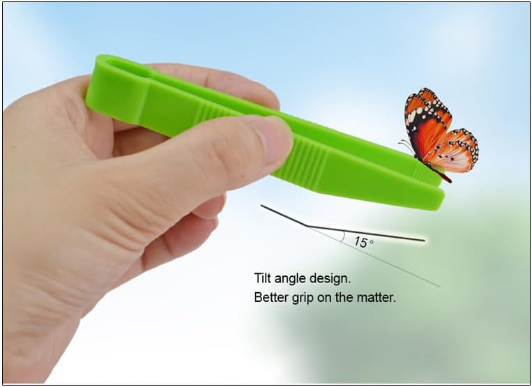 Elfzone Caterpillars for Butterflies Kit 7 Pieces,Insect Mesh Cage, Caterpillar Enclosure,Butterfly Habitat - Image 3